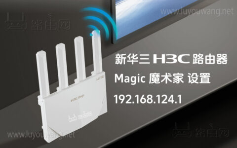 新华三H3C路由器上网设置教程（魔术家Magic路由器）