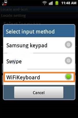 How To Connect WiFi Keyboard with Android Phone