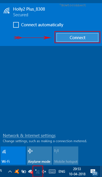 4 Ways to Connect to WiFi on Windows 10 image 2