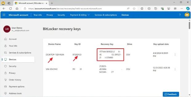 如何在 Windows 上查找 BitLocker 恢复密钥