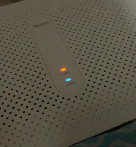 小米路由器一蓝一橙(黄)怎么解决？