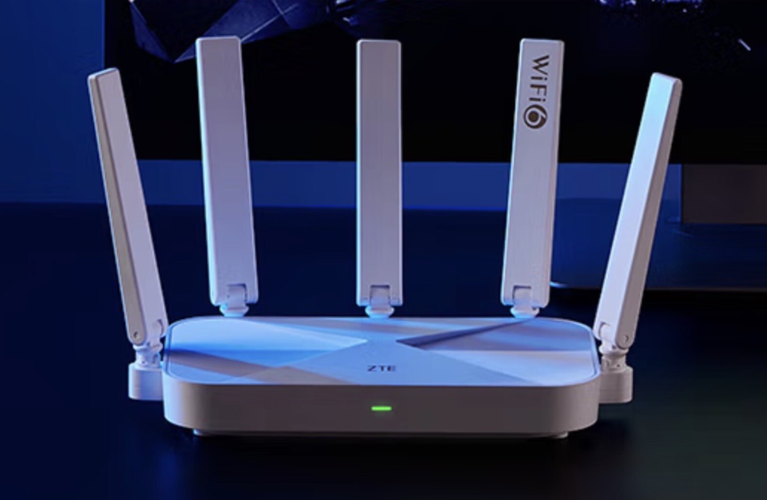 不到200元,中兴AX3000 巡天版满血WiFi6