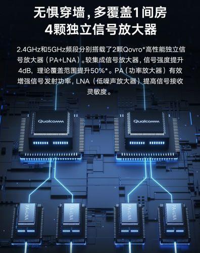 小米WIFI6路由器AX1800上市 仅售¥299