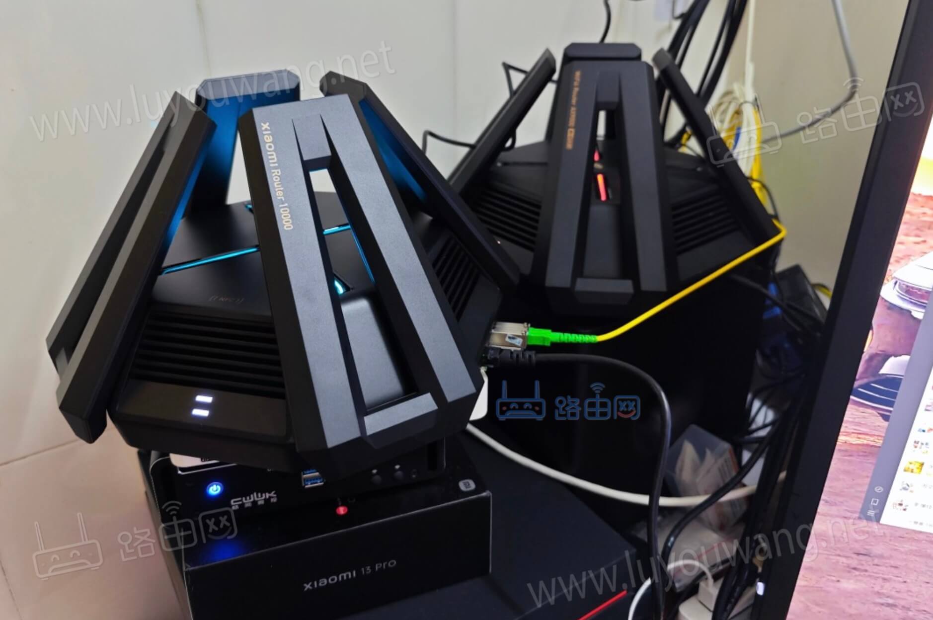 小米万兆路由器升级WiFi7测试