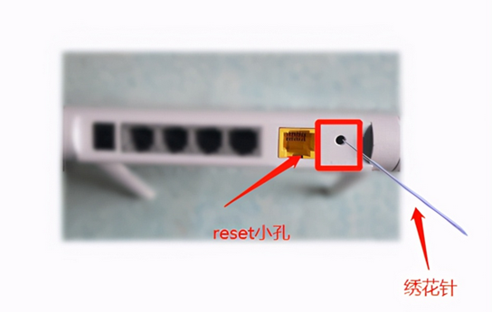 重置路由器修改密码