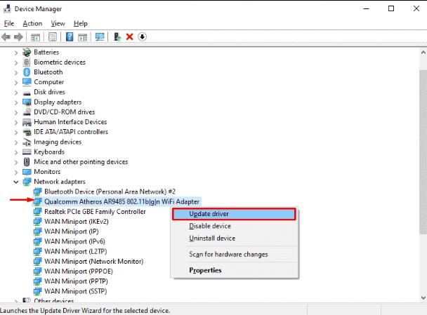 修复：Windows 10中的高通 WiFi 适配器问题