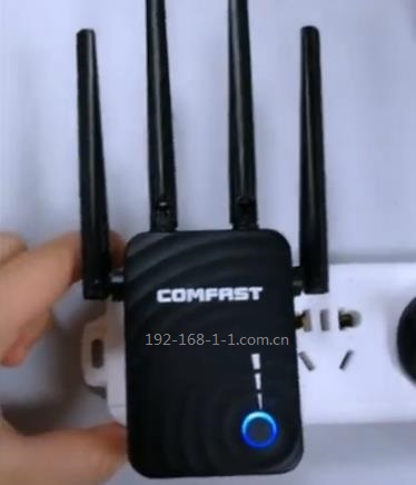 comfast中继手机登陆192.168.10.1设置界面