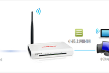 水星 MW158R V1 无线路由器管控小孩的上网时间设置