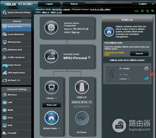 应该将AiMesh路由器和节点放在哪里?
