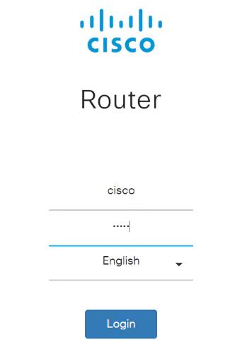 思科路由器登录IP 地址 http://192.168.1.1