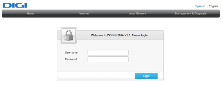 DIGI路由器登录设置