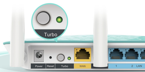 tp-link按下Turbo键后，无线信号强度和发射功率变化多少？