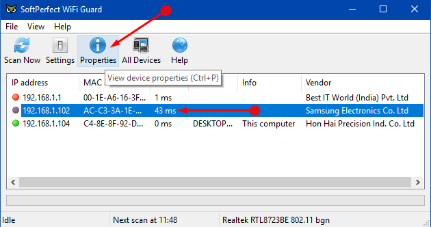 Use SoftPerfect WiFi Guard to Monitor Who is Connected to Your Network Photos 6